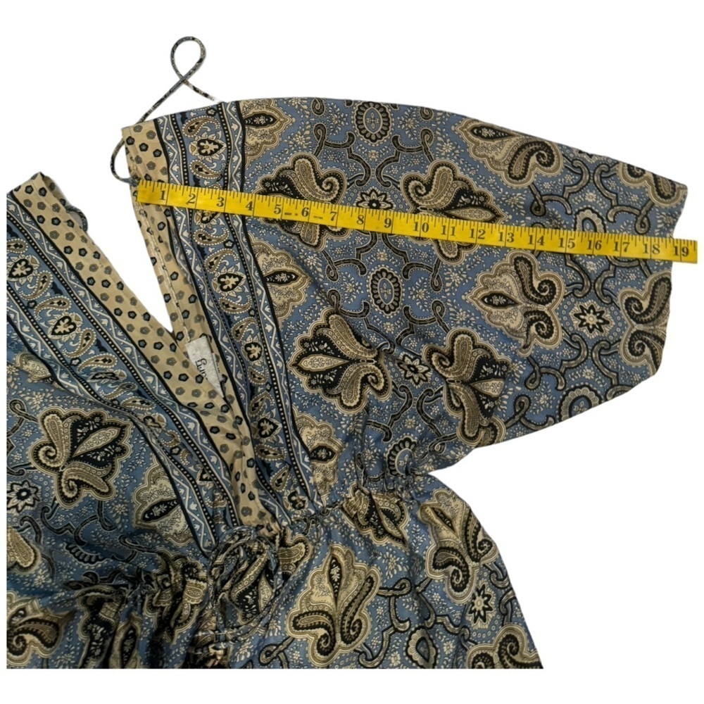 Zury silk boho kafkan free size dress - Picture 11 of 11